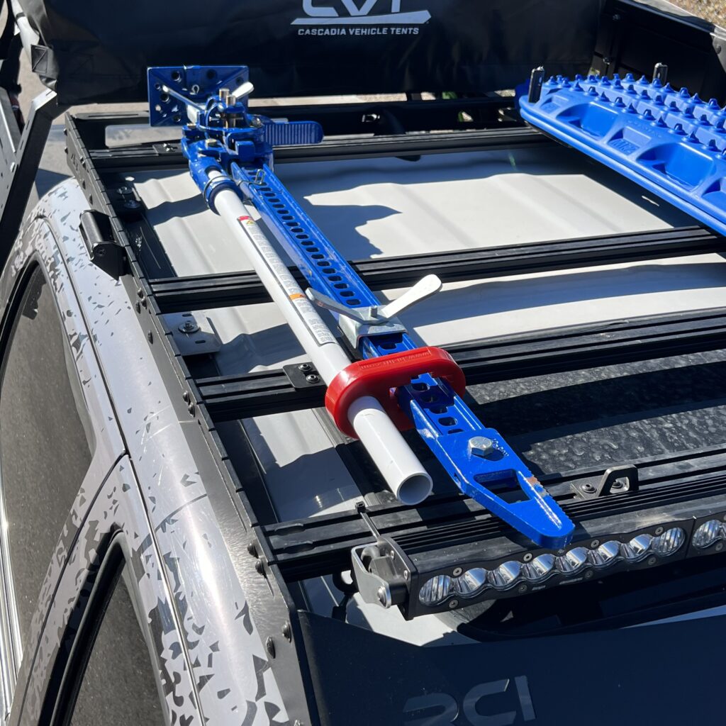 RCI Roof Rack Hi-Lift Mount