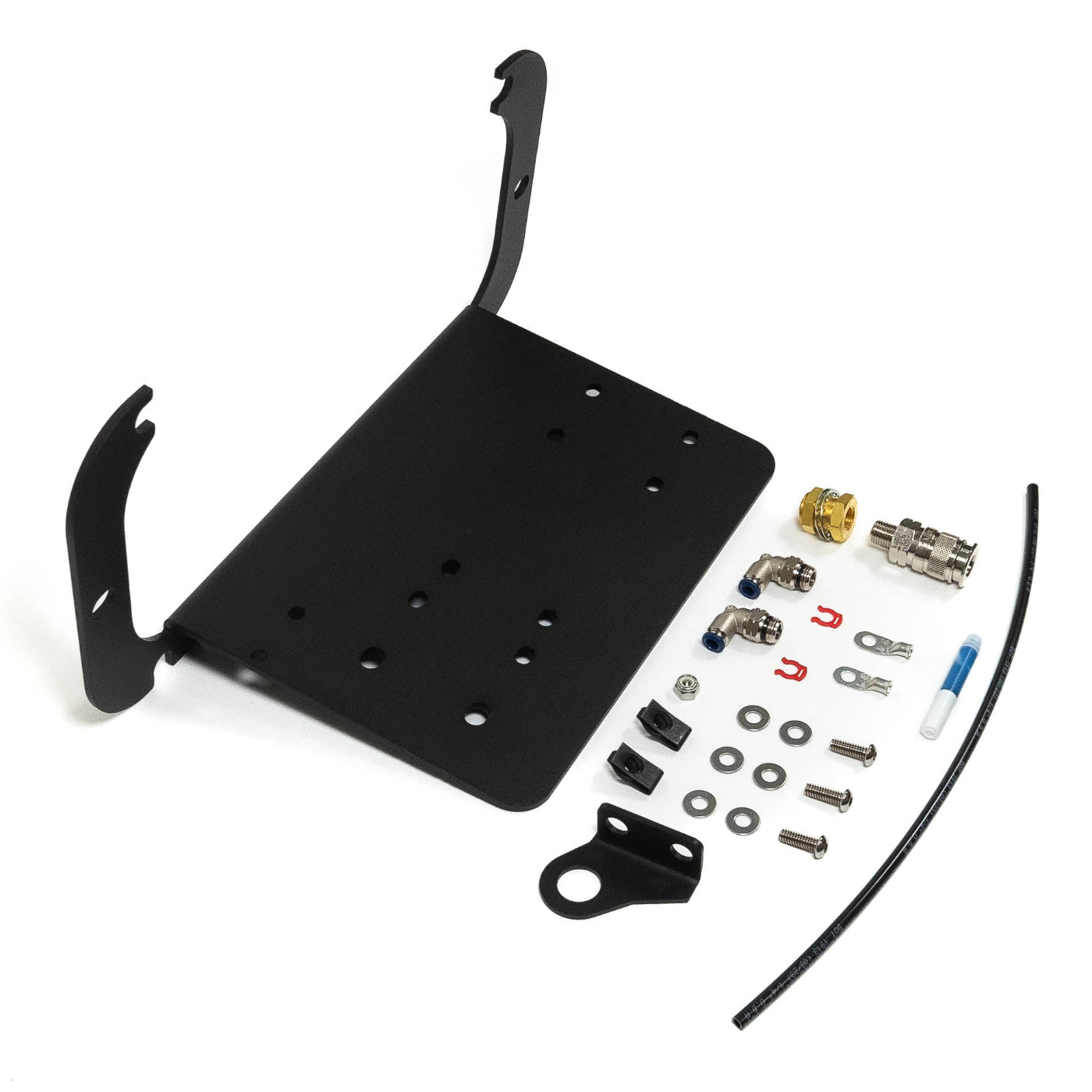 '19-24 Ram 1500 Classic SDHQ Built ARB Air Compressor Mount display of included parts and hardware 