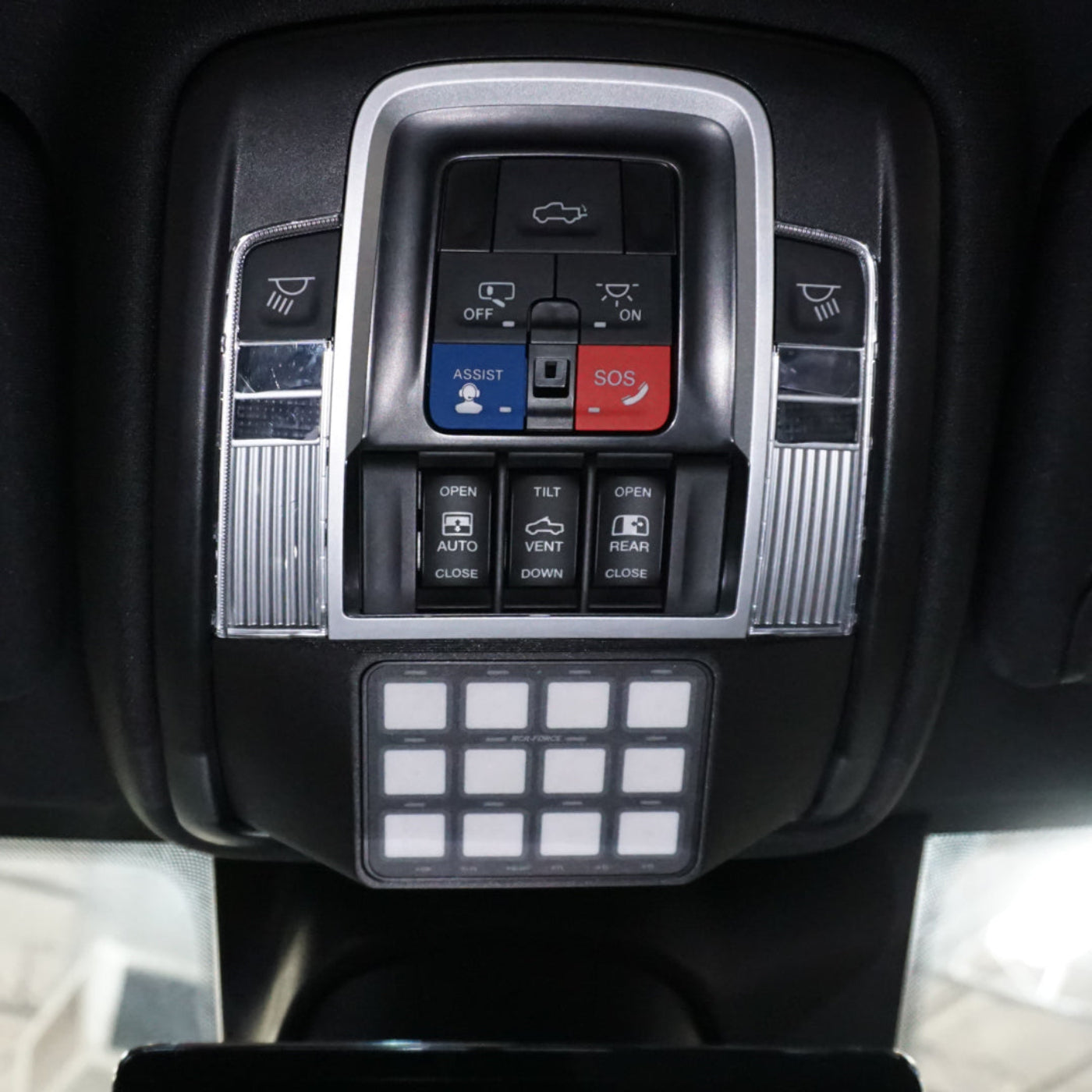 2019-2025 Ram 1500 SDHQ Built 3D Printed Sunglass Keypad Mount Conversion installed 
