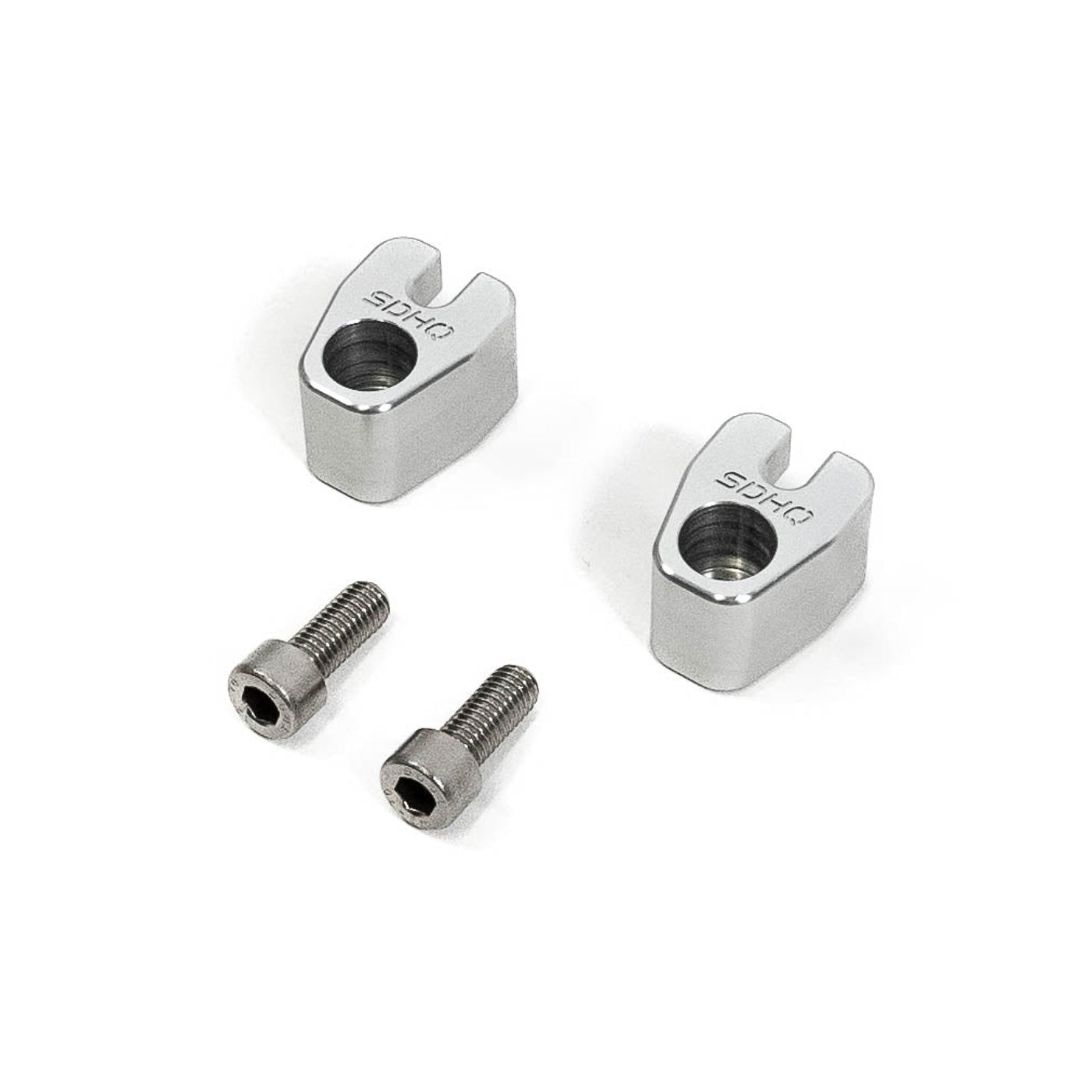 '21-24 Ram TRX SDHQ Built Billet Rear ABS Guards display of included parts and hardware 