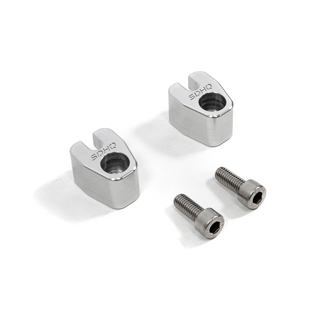 '19-24 Ram 2500/3500 SDHQ Built Billet Rear ABS Guards display of included parts and hardware 