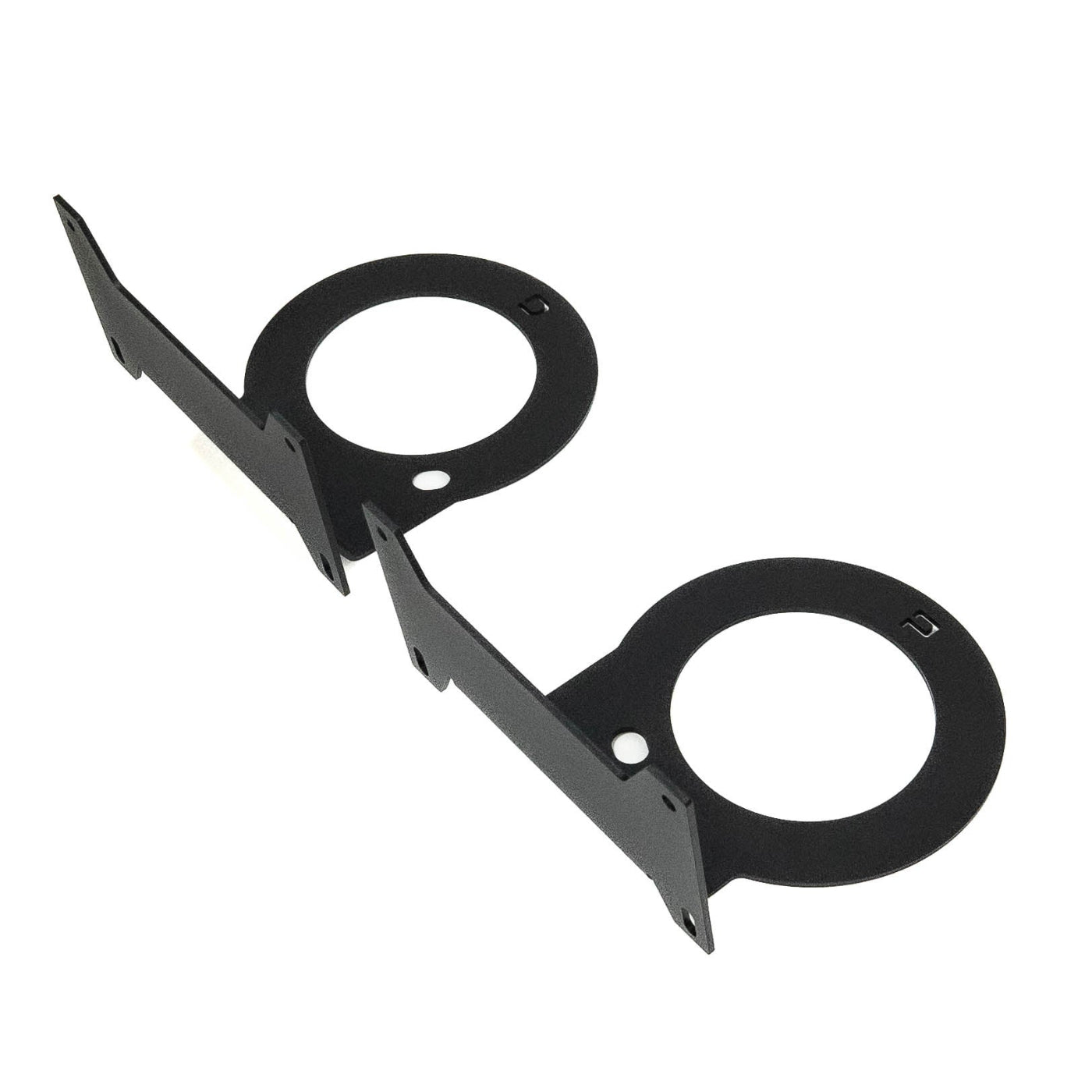 SDHQ Built '14-25 Ram 2500/3500 Billet Reservoir Mounting Kit display of included parts and hardware 