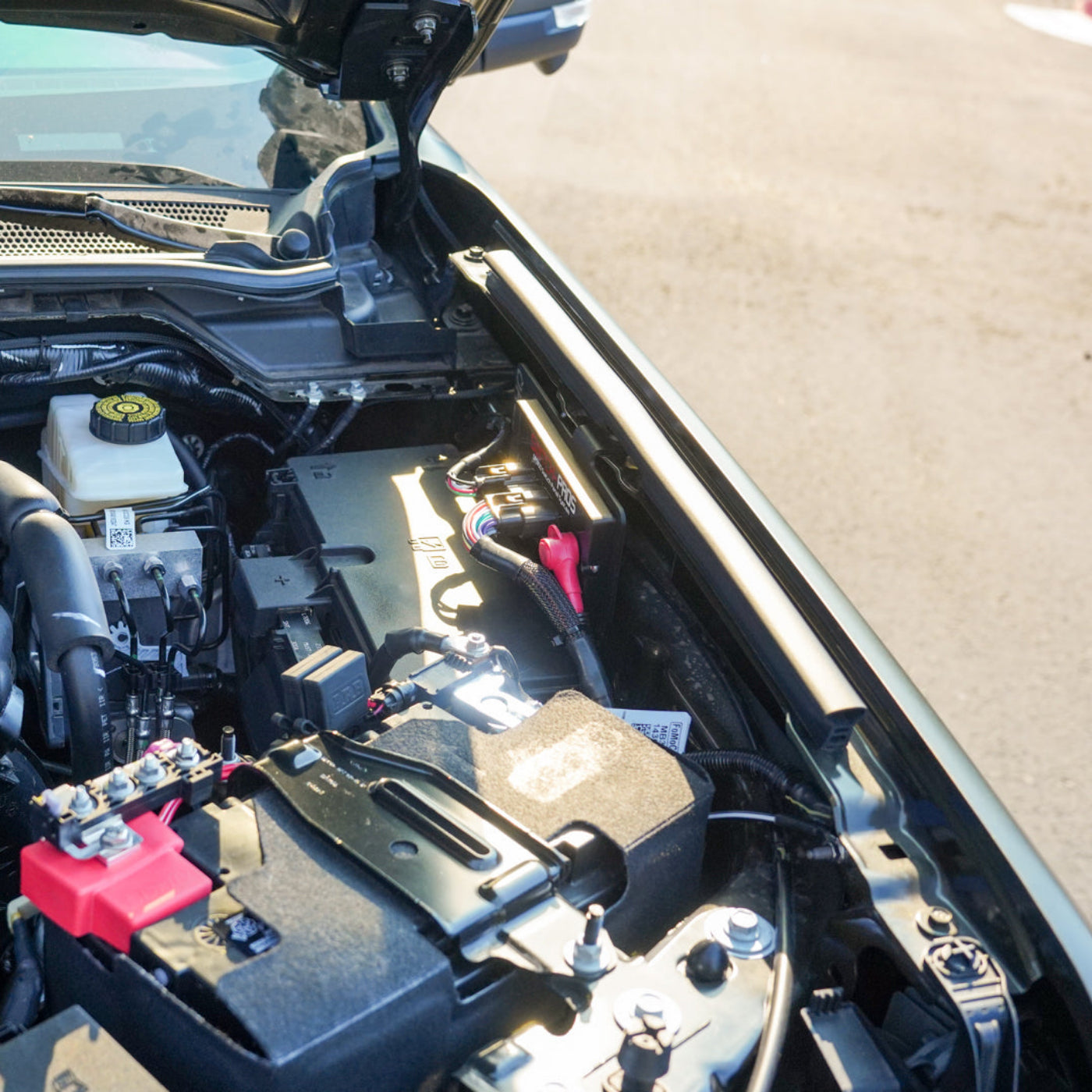 '24 Ford Ranger/Ranger Raptor Switch Pros Power Module Mount installed 