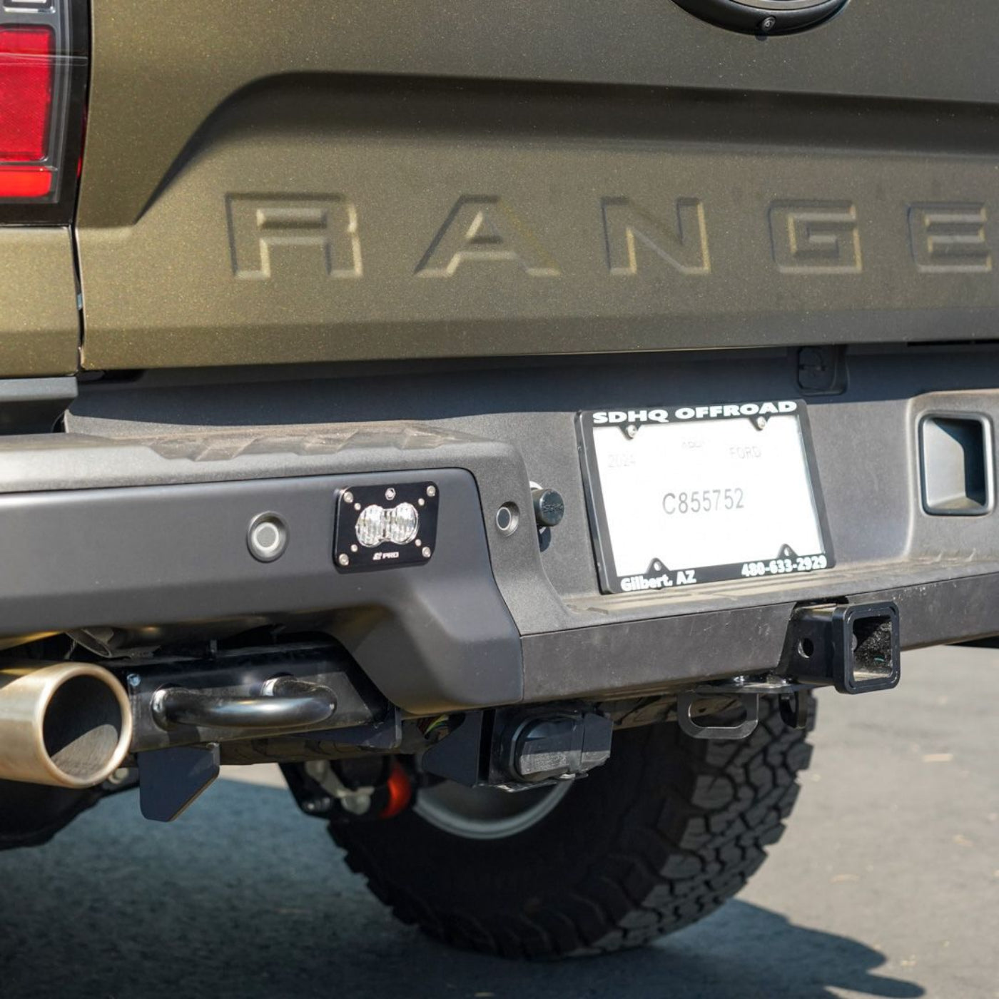 SDHQ Built '24+ Ranger Raptor Air Chuck and Switch Mount Kit installed 