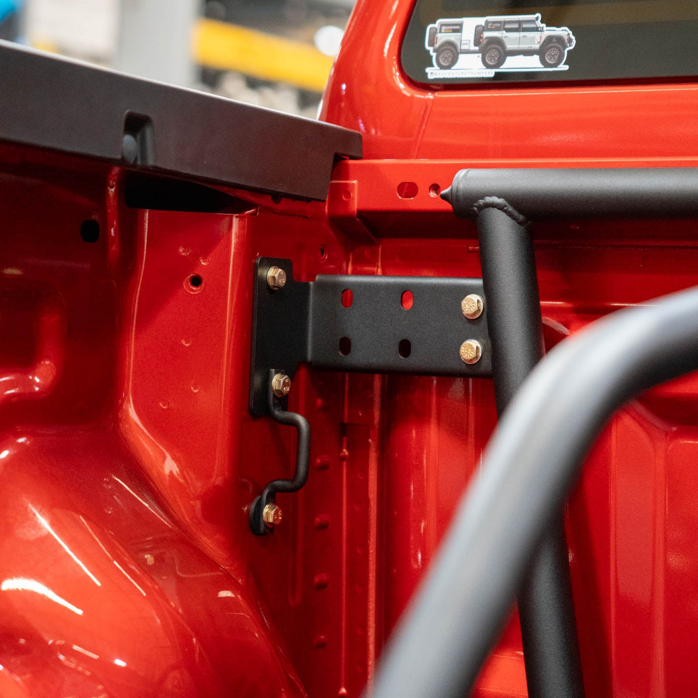 SDHQ Built '24 Ranger/Ranger Raptor In-Bed Chase Rack installed 