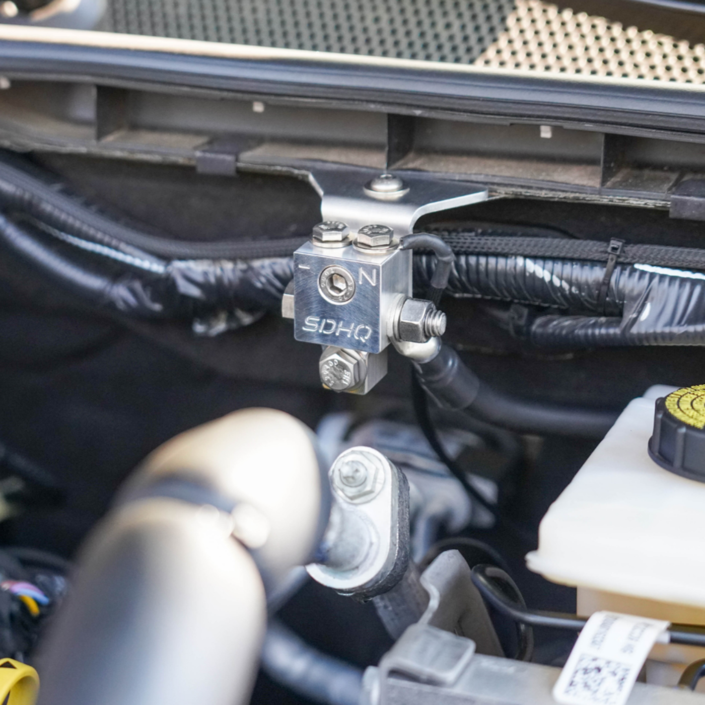 '24 Ford Ranger Complete Switch Pros Kit display of additional terminal kit installed