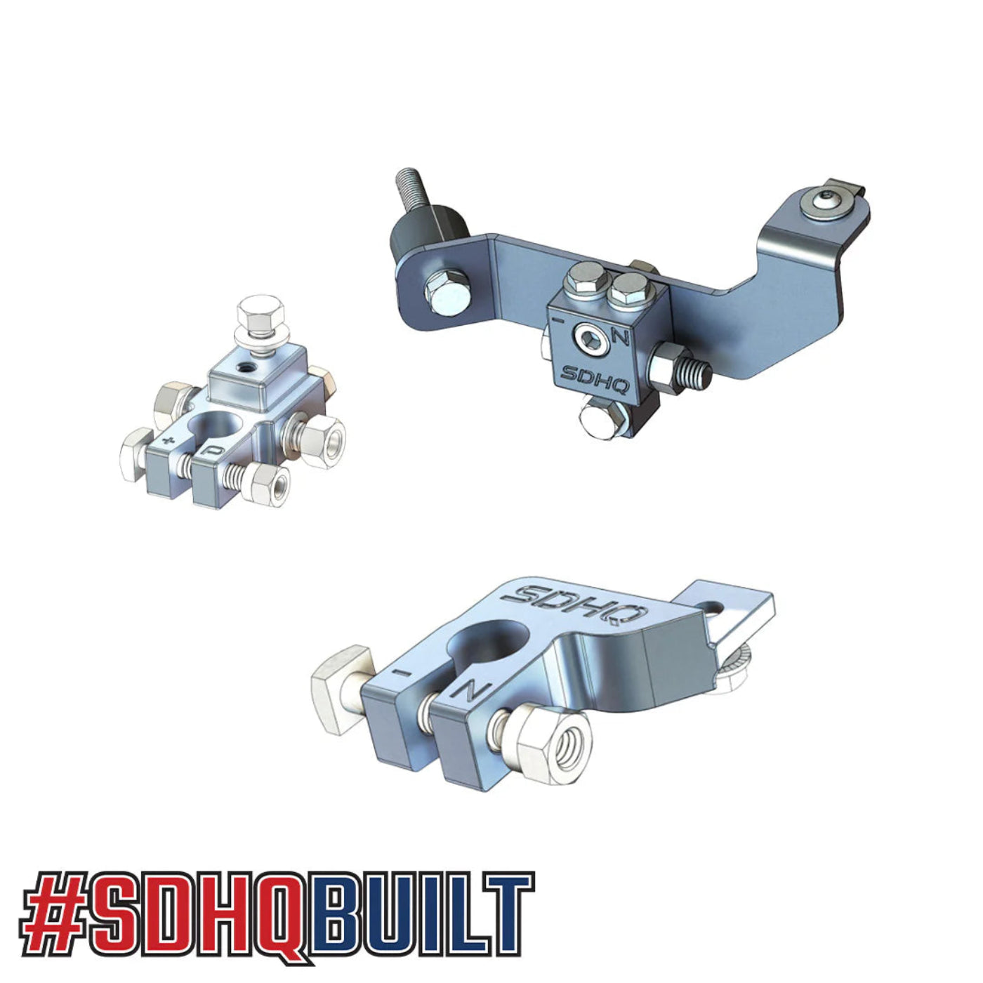 2023+ Ford Raptor R SDHQ Built Billet Battery Terminal Kit Design 
