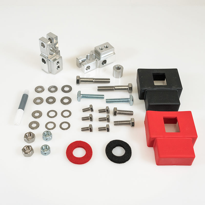 '24 Toyota Tacoma, Non-Hybrid SDHQ Built Complete Billet Battery Terminal Kit