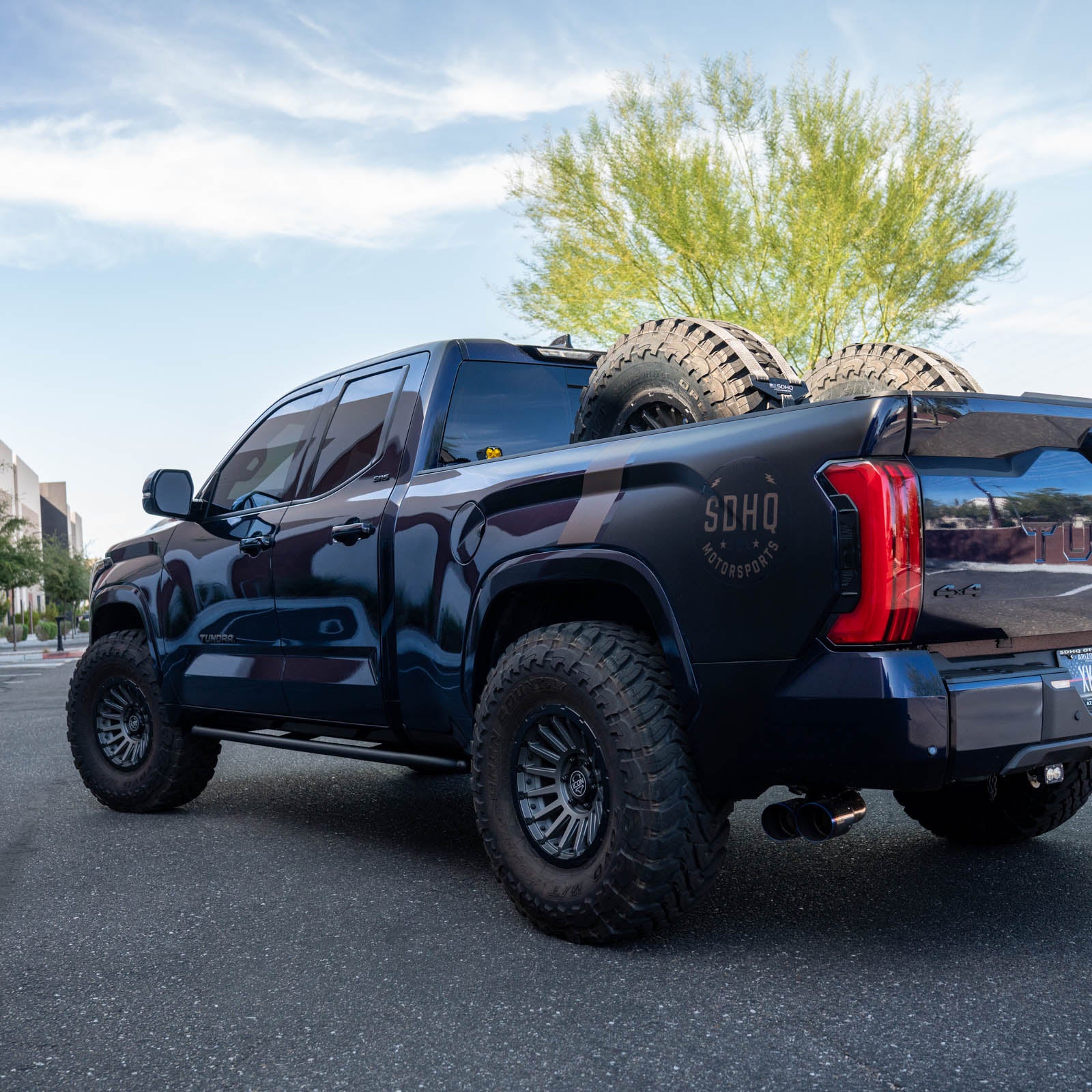 '22-24 Toyota Tundra SDHQ Built Rock Sliders