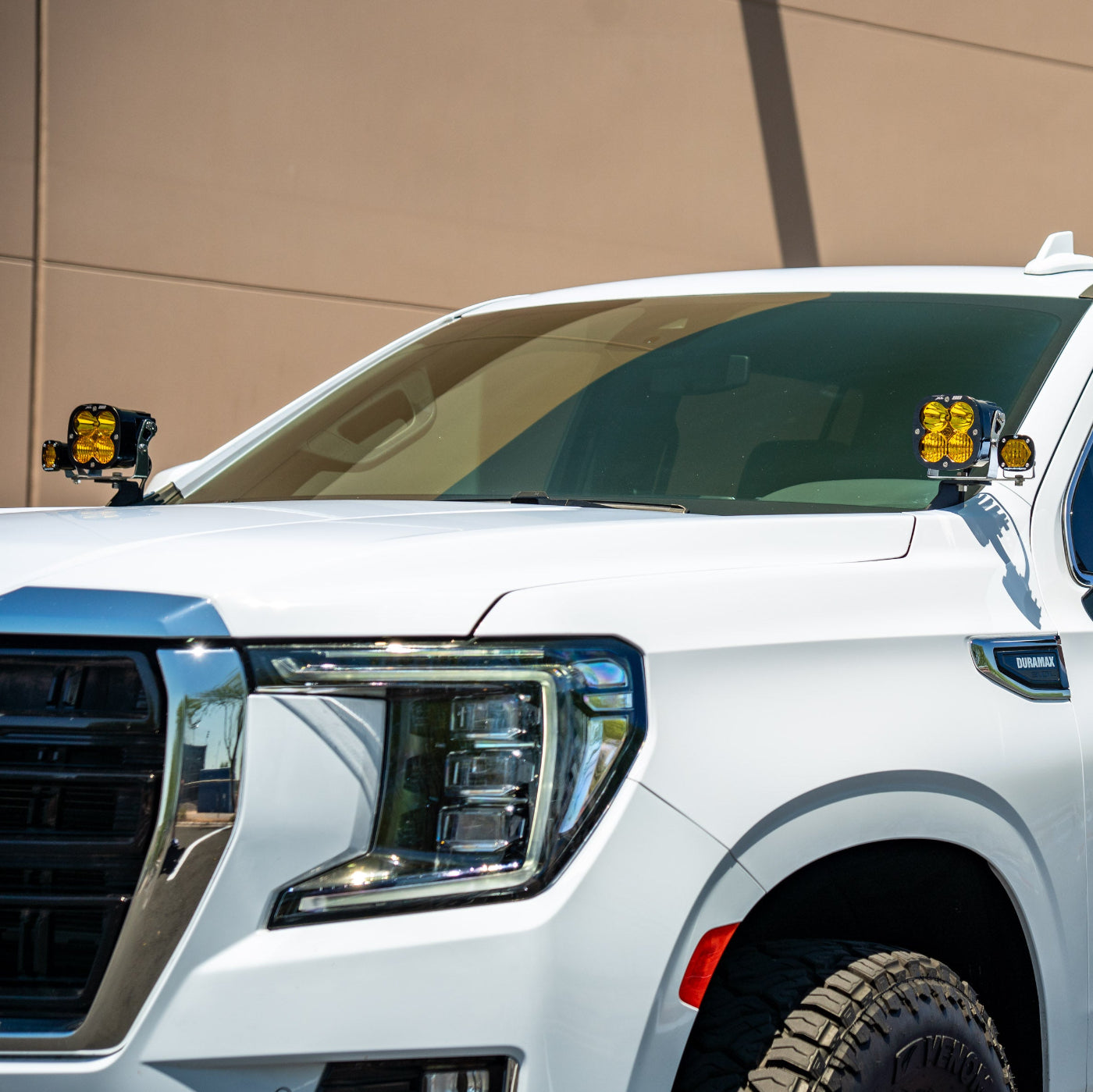 SDHQ Built 2021-2025 Yukon/Yukon XL A-Pillar Light Mounts