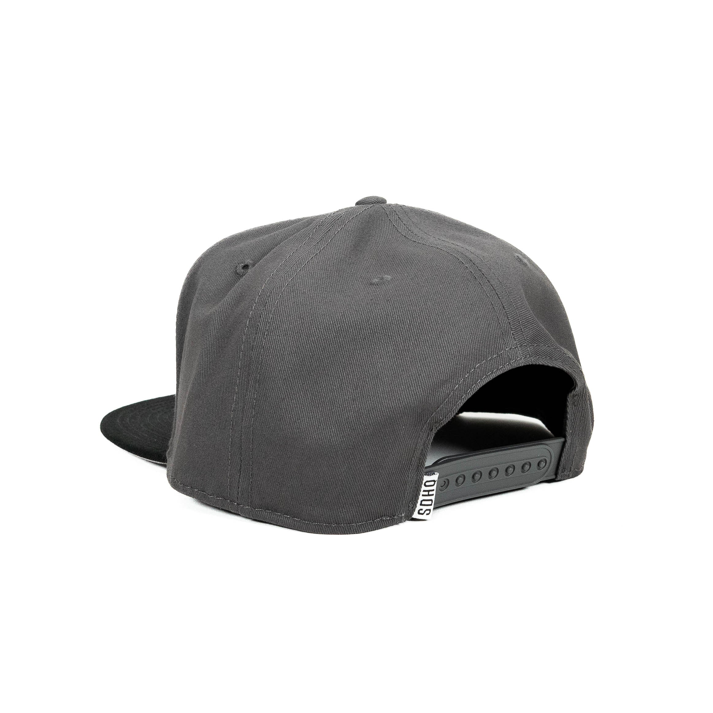 SDHQ Motorsports Gray Snapback Hat
