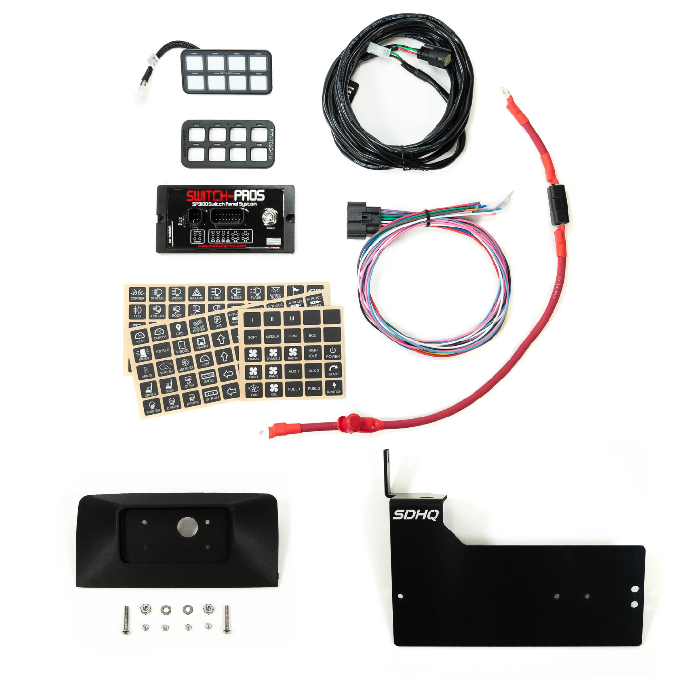2019-2026 Ram 2500/3500 SDHQ Built Complete Switch Pros Mounting Kits