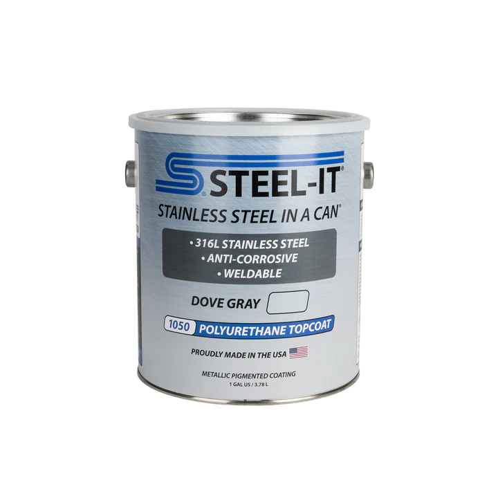 Steel-It 1050 Dove Gray Polyurethane Topcoat