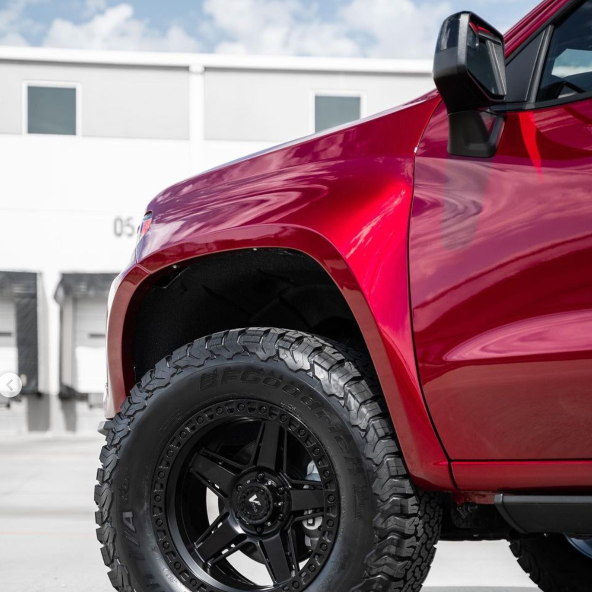2019-2025 Chevrolet Silverado Fenders