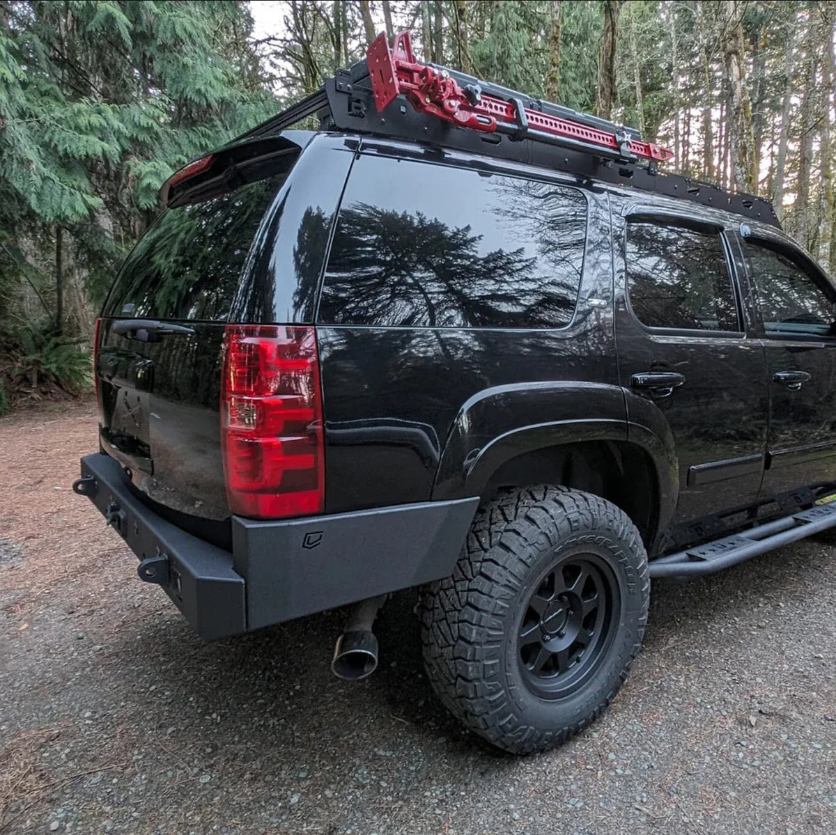 2007-2014 CHEVY/GM SUBURBAN / YUKON XL OCTANE HIGH CLEARANCE REAR BUMPER Front View