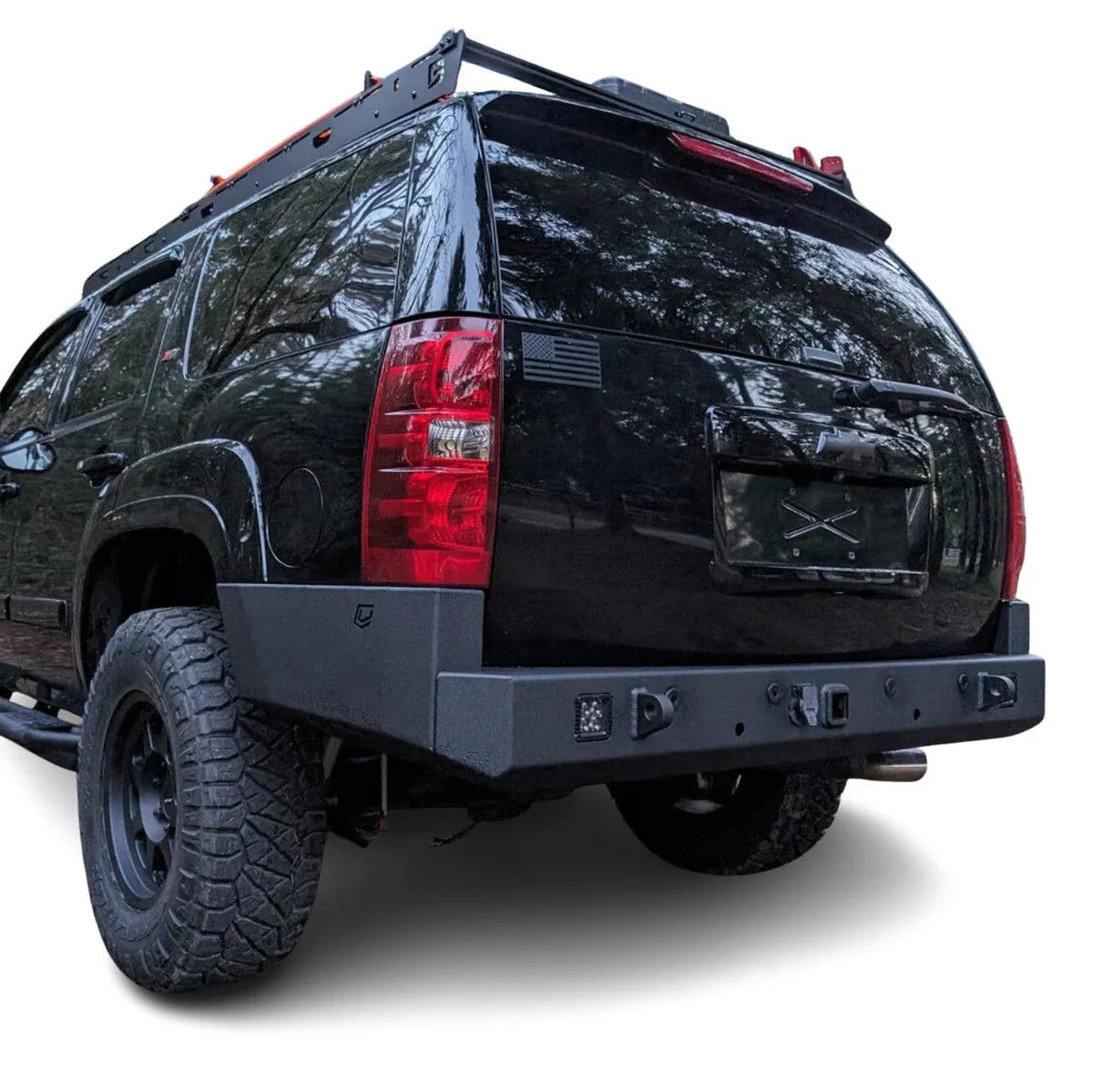 2007-2014 CHEVY/GM SUBURBAN / YUKON XL OCTANE HIGH CLEARANCE REAR BUMPER Front View
