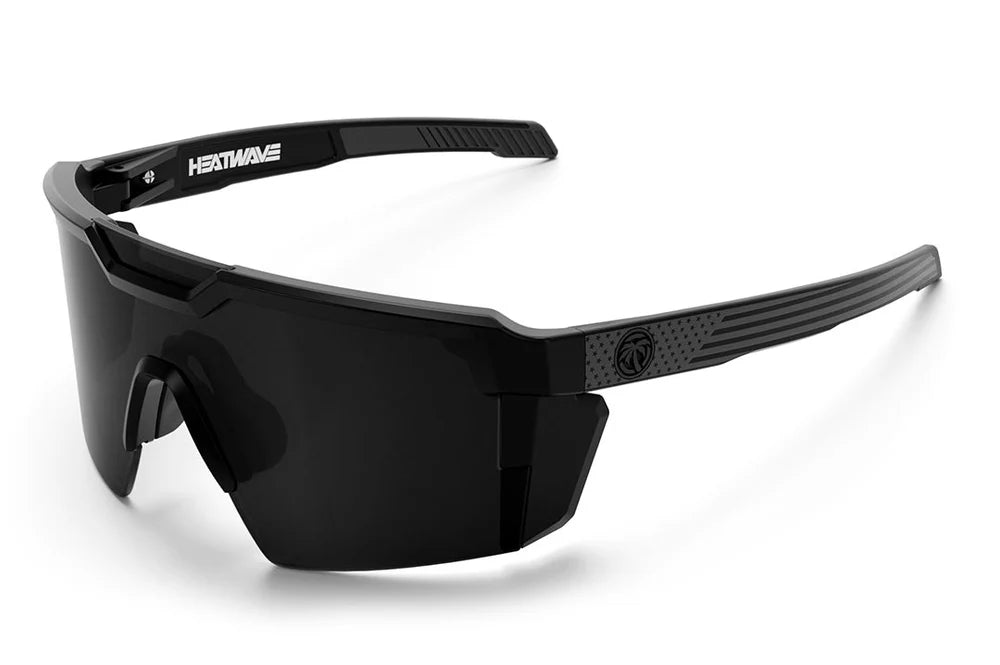 Future Tech | SOCOM Black Frame - Black Lens Front View