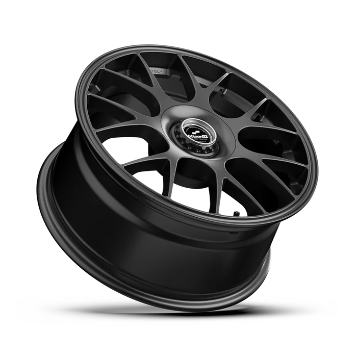 Fifteen52 Super Touring Vertex Wheels Front View Black