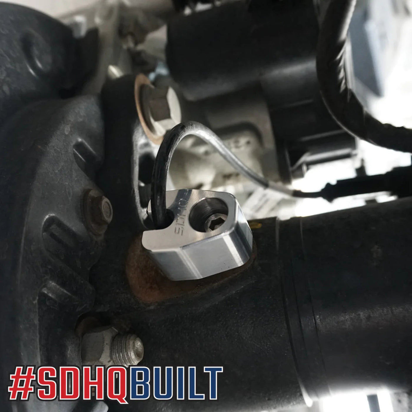2024-2025 Toyota Tacoma SDHQ Built Billet Front ABS Guards installed 