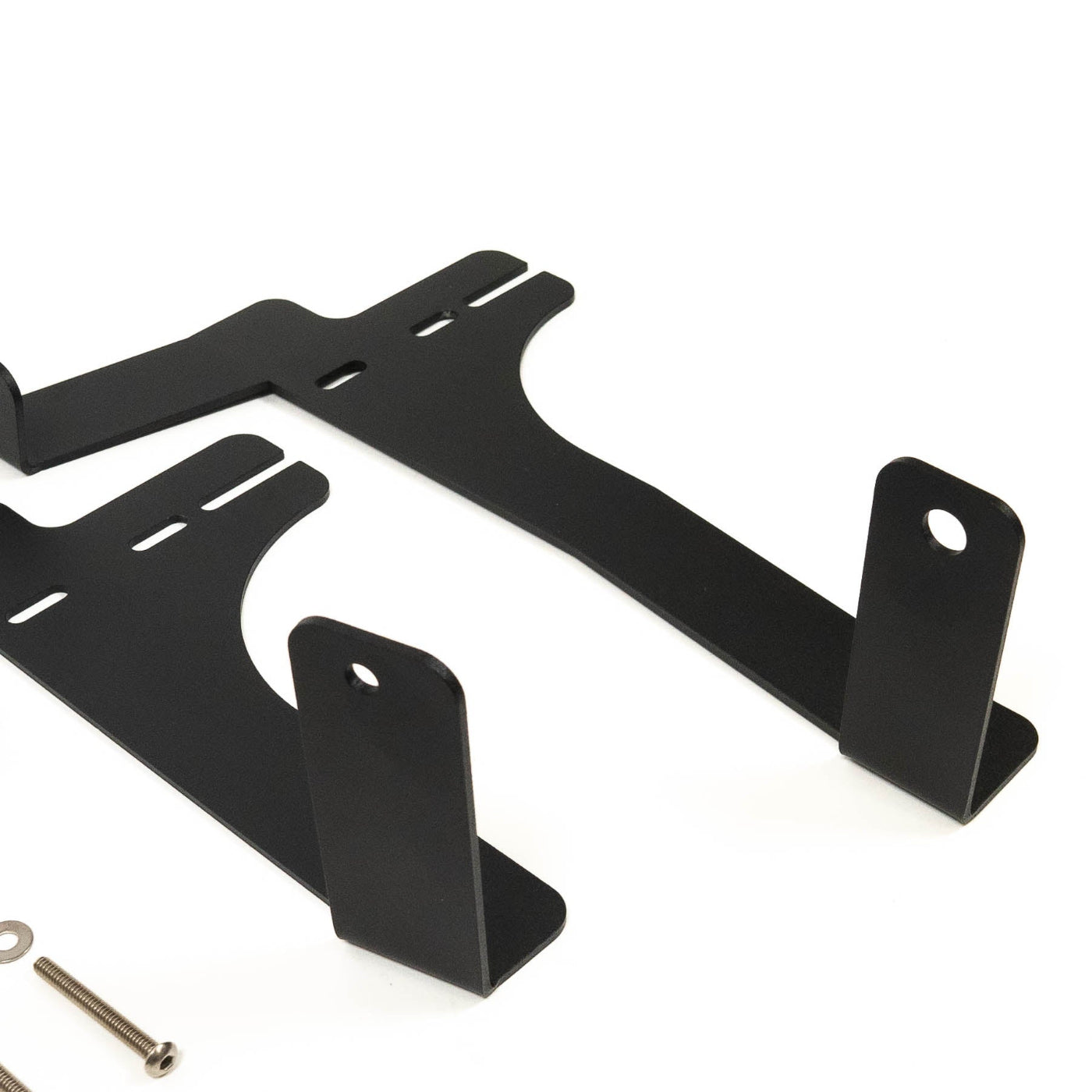 '24 Tacoma SR/SR5 Behind the Grille Light Mounting Kit display of included parts and hardware 