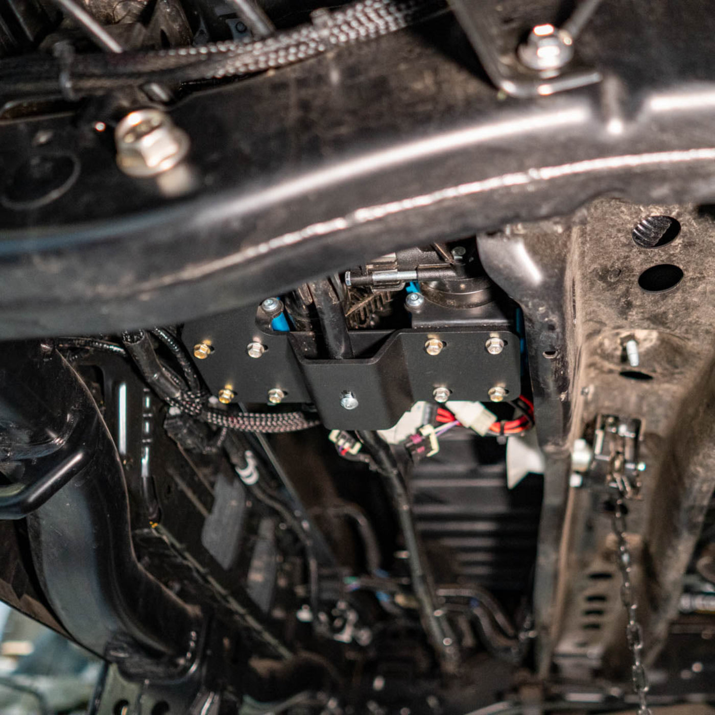 SDHQ Built '24+ Tacoma Air Compressor Mount installed 