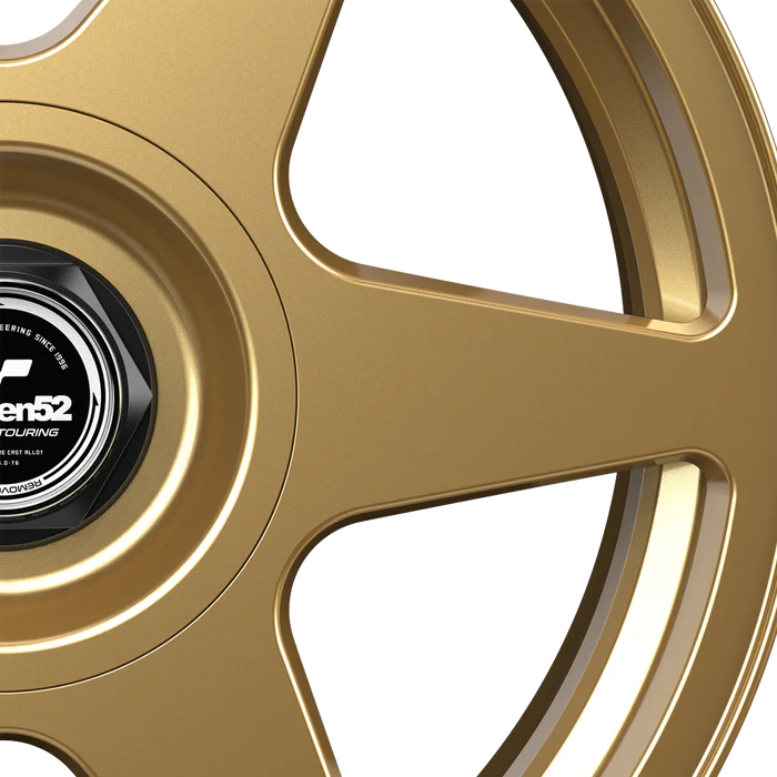 Fifteen52 Super Touring Tarmac EVO Wheels Side View Gold