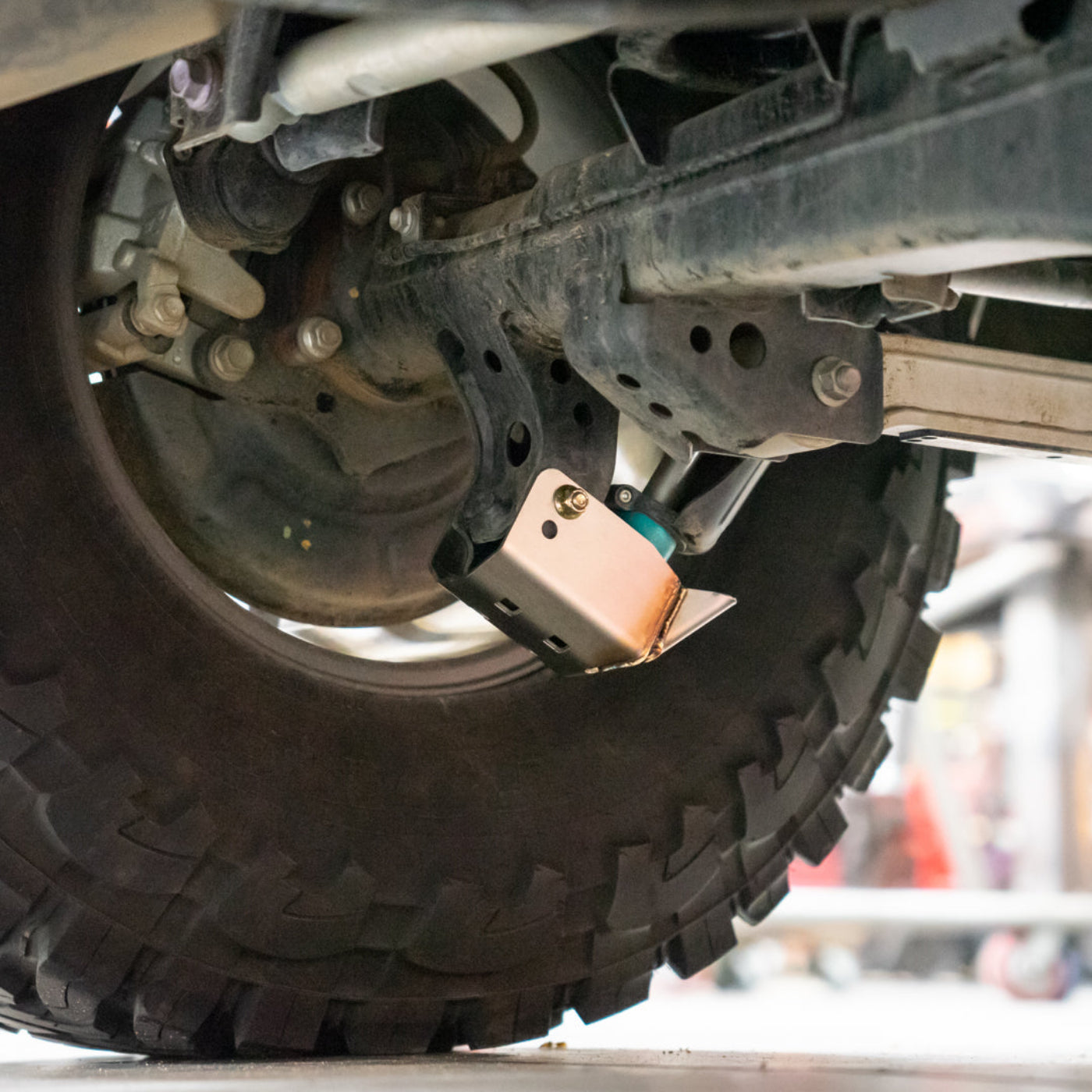 SDHQ Built Toyota Rear Shock Guards INSTALLED 