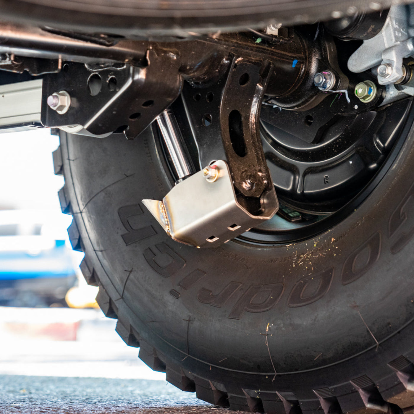 SDHQ Built Toyota Rear Shock Guards - INSTALLED 