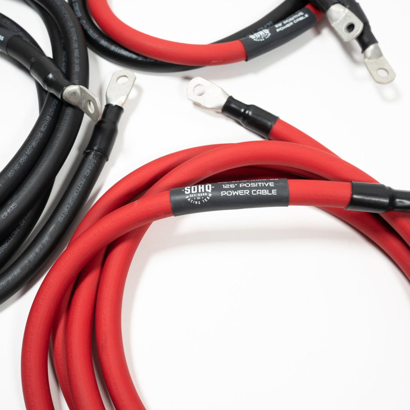 2023-2025 Toyota Sequoia SDHQ Built Under Hood Power Solution Kit display of included wiring 