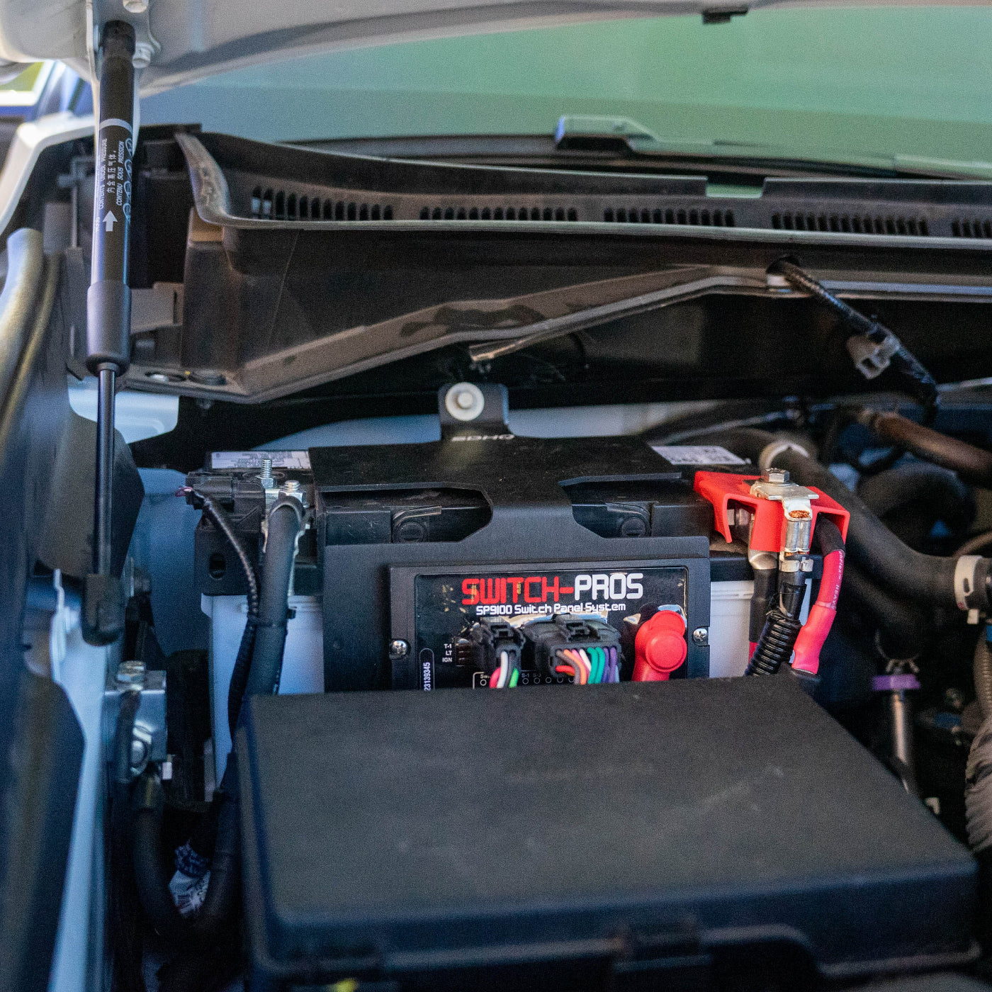 '22-24 Toyota Tundra SDHQ Built Complete Switch-Pros RCR-Force-12 Mounting Kit power module mount installed 