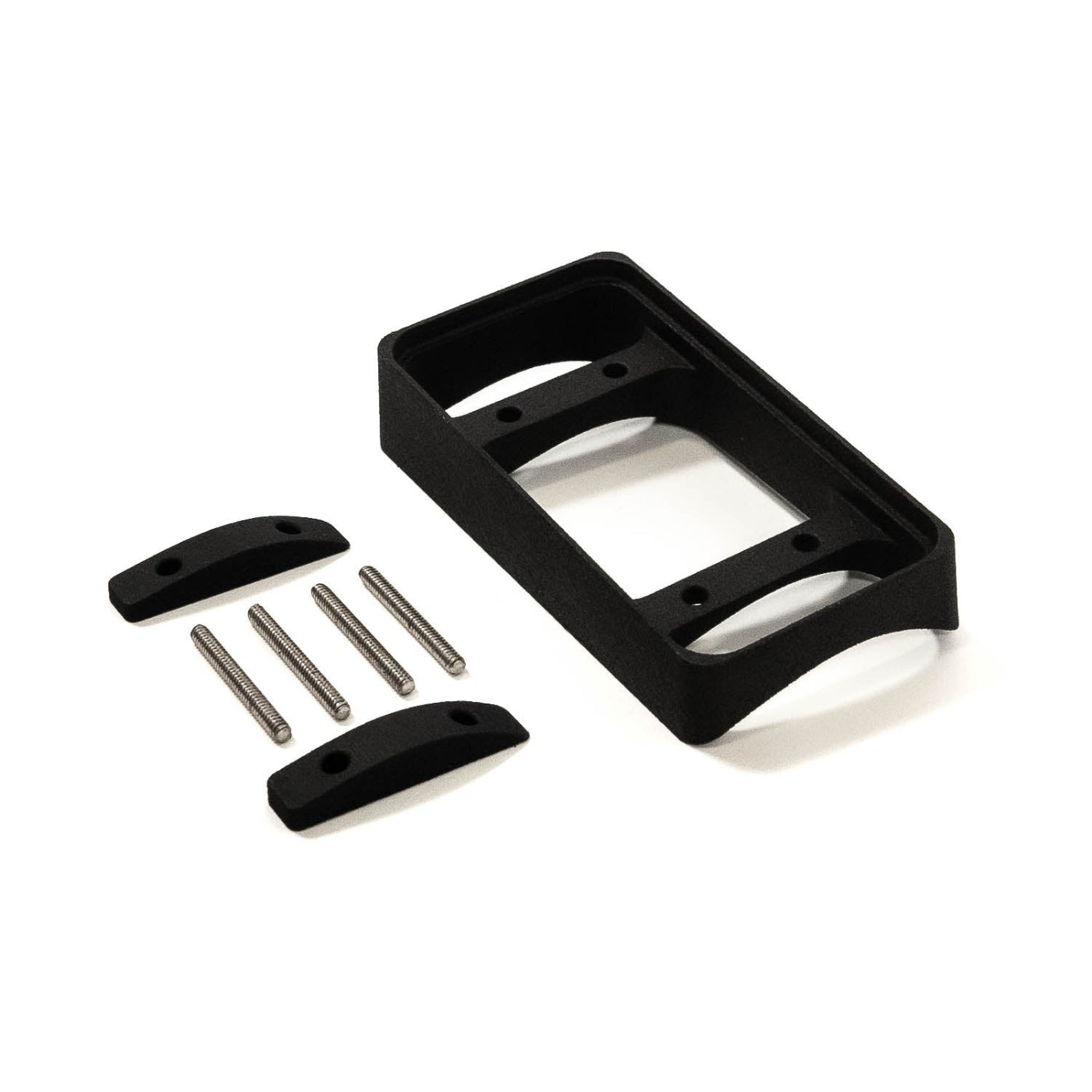 '22-24 Toyota Tundra SDHQ Built Complete Switch-Pros SP-9100 Mounting Kit display of included keypad mount parts and hardware 