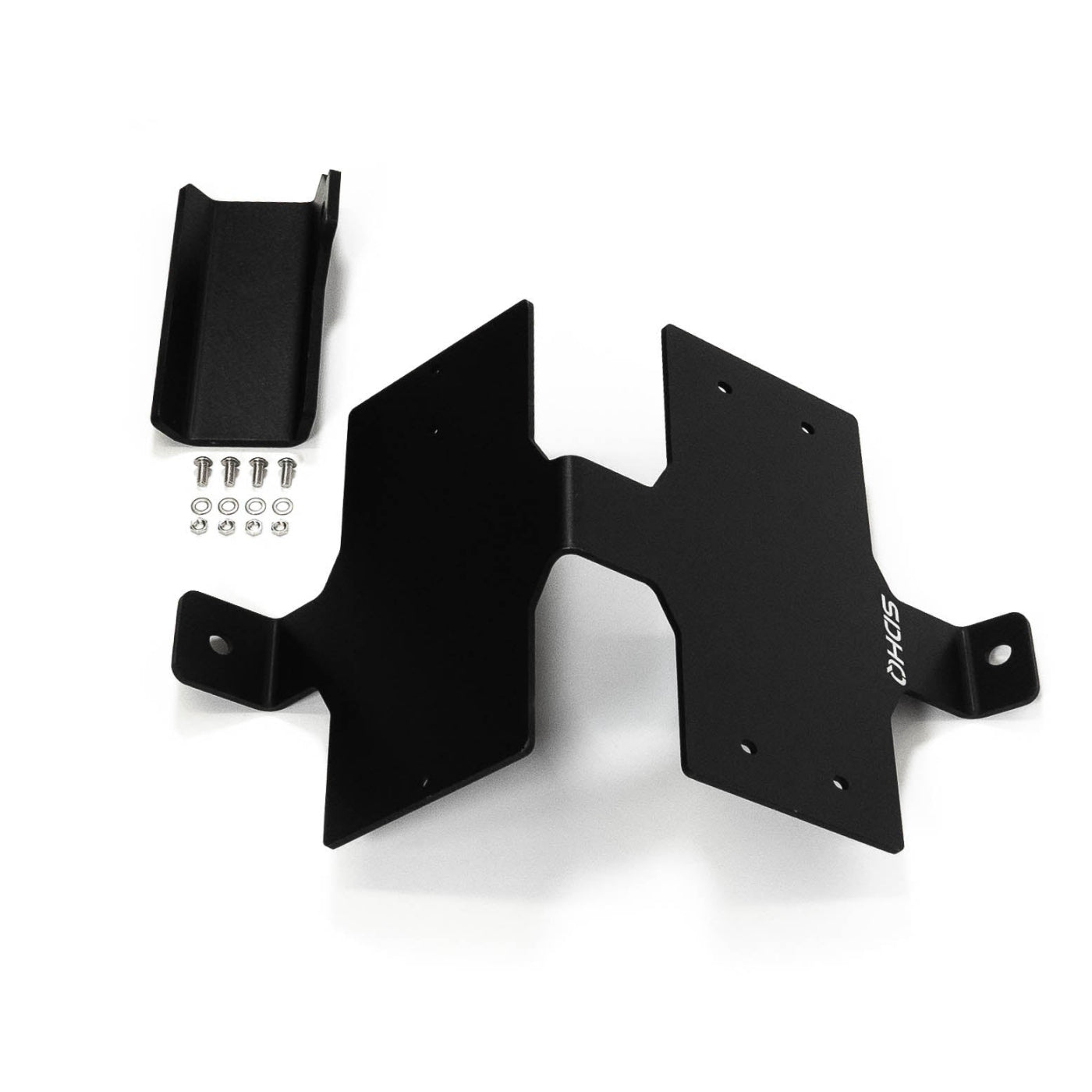 '22-24 Toyota Tundra SDHQ Built Complete Switch-Pros SP-9100 Mounting Kit display of included power module mount parts and hardware 