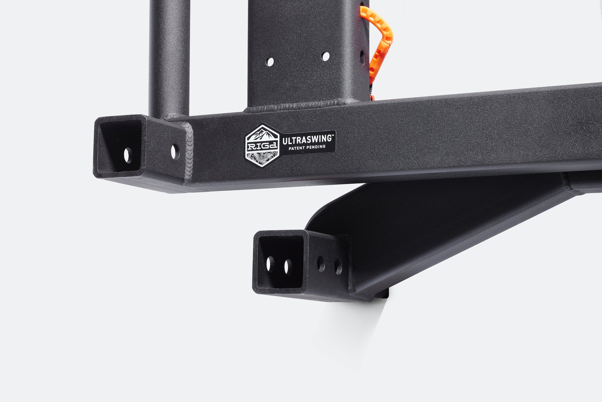 UltraSwing Multi-Fit Spare Tire Hitch Mount | RiGd Supply Front View