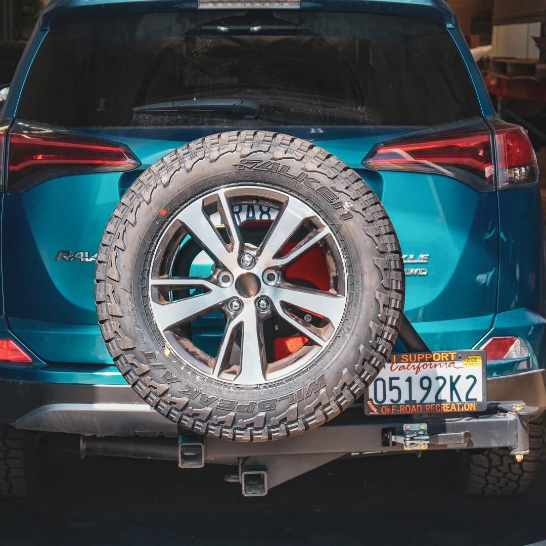 UltraSwing Multi-Fit Spare Tire Hitch Mount | RiGd Supply Front View