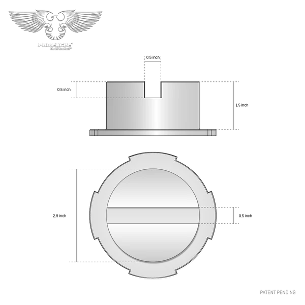 PRO EAGLE PINCH WELD ADAPTOR - SKU: EXTGMPW