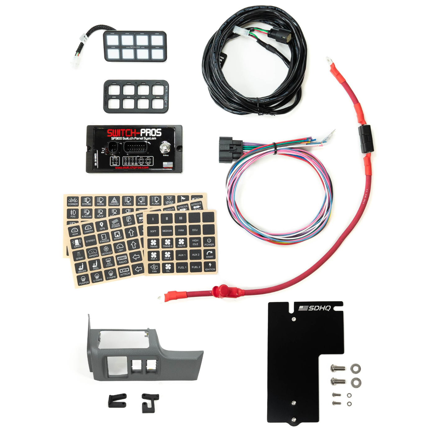 2010-2024 Toyota 4Runner SDHQ Built Complete Switch Pros Mounting Kit