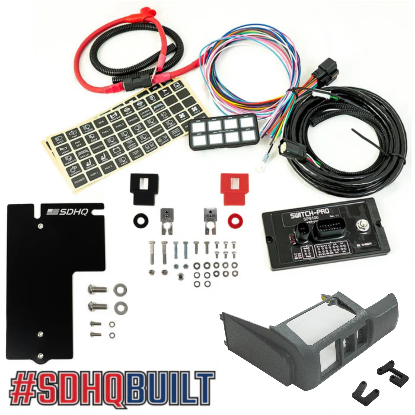 '10-24 Toyota 4Runner SDHQ Built Complete Switch Pros Mounting Kit