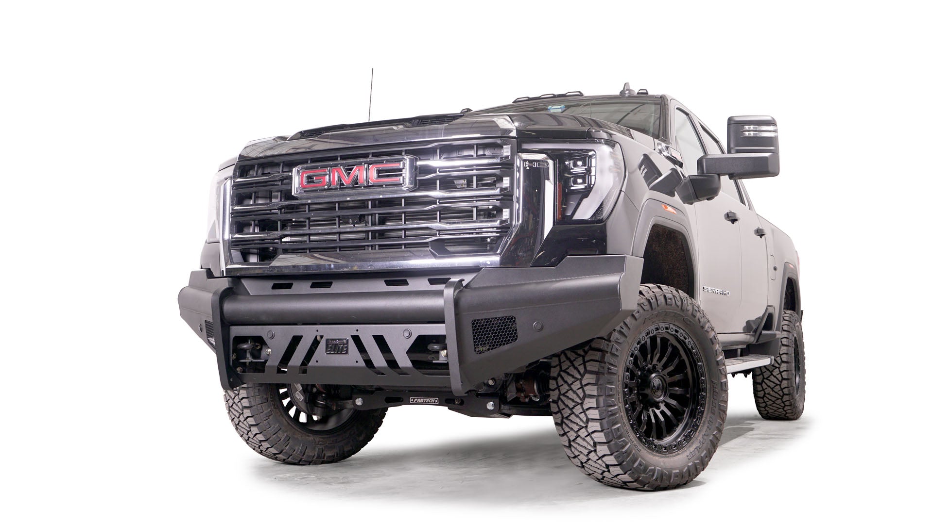 '24+ GMC 2500/3500 Black Steel Elite Front Bumper