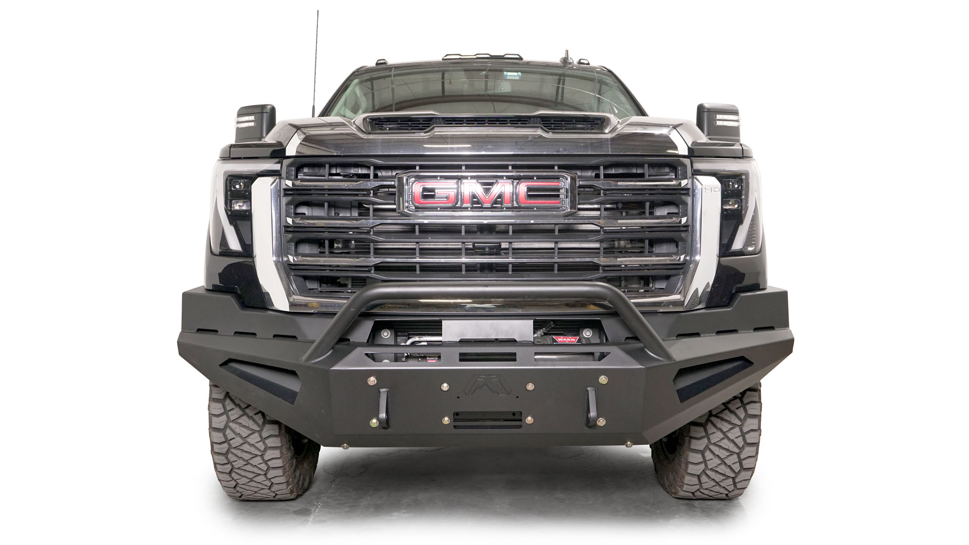 '24+ GMC 2500/3500 Red Steel Front Bumper