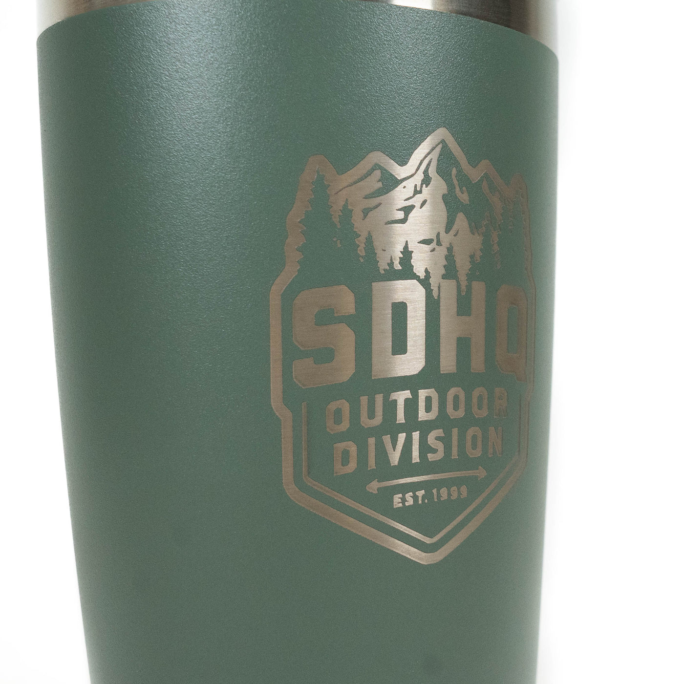 SDHQ Outdoor Division Yeti Rambler 20oz Tumbler with MagSlider Lid | Camp Green