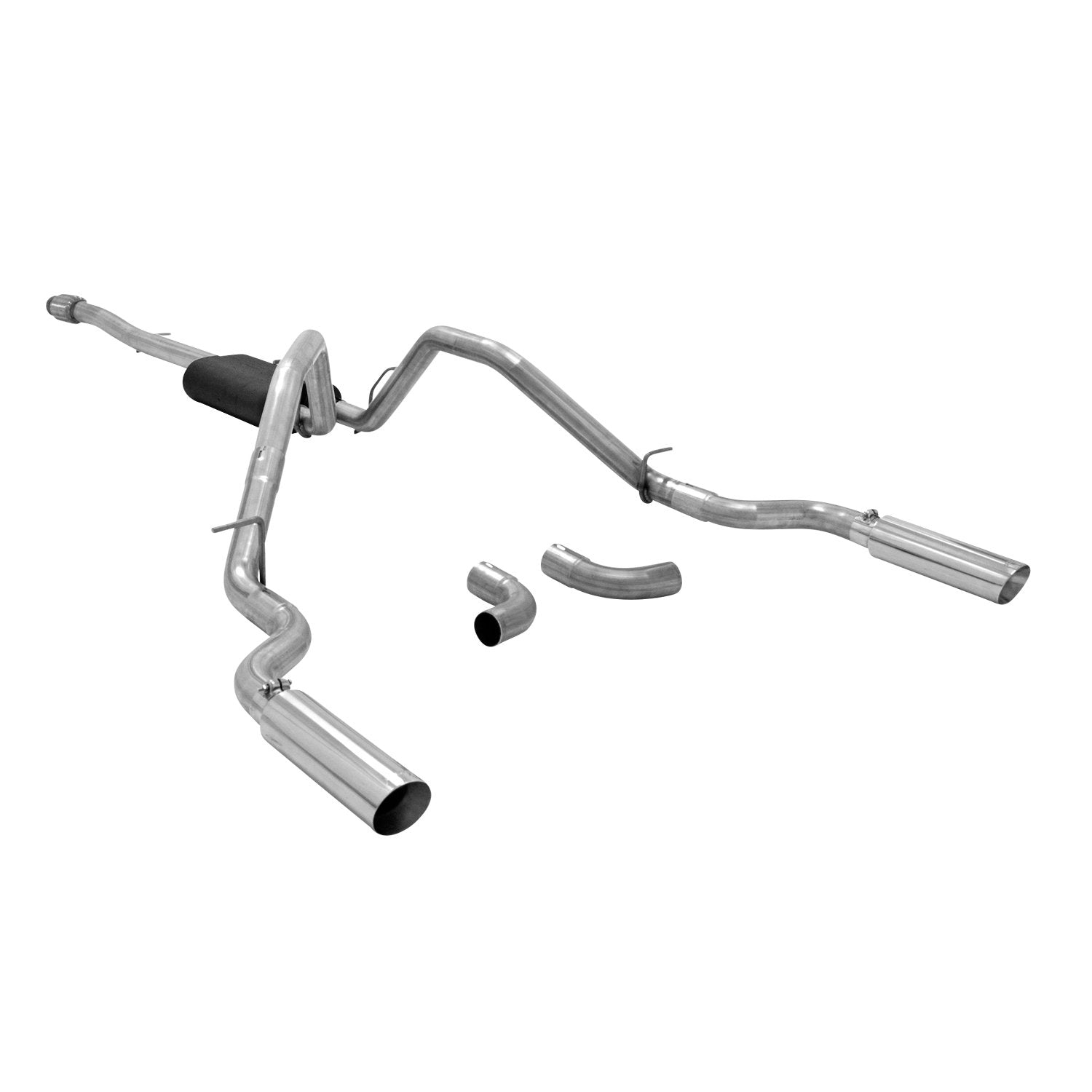 Flowmaster Force II Cat-back Exhaust System Front View