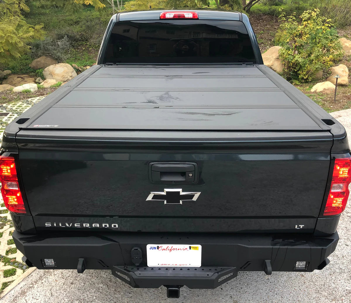 2015-2019 GMC/CHEVY 2500/3500 OCTANE REAR BUMPER Front View