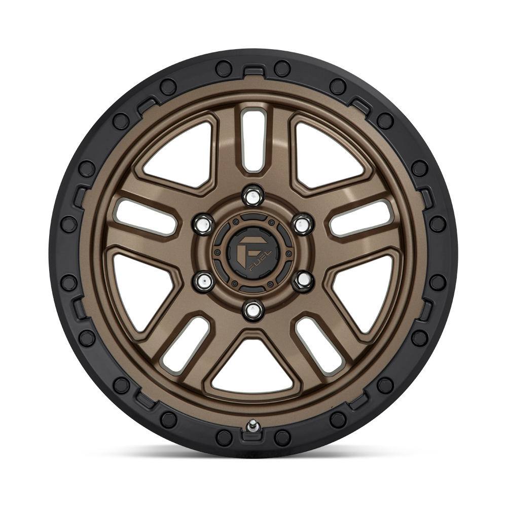 Fuel Wheels | AMMO Front View Bronze