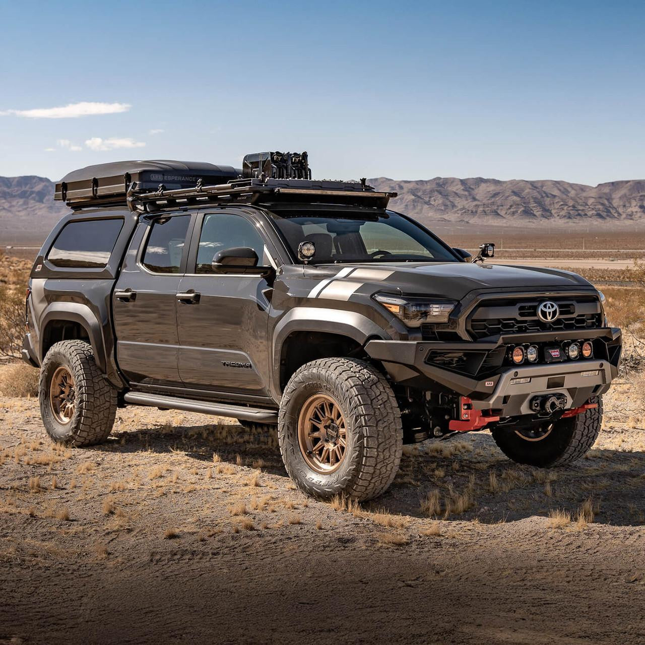 ARB | Summit Step Sliders 4423040 Front View