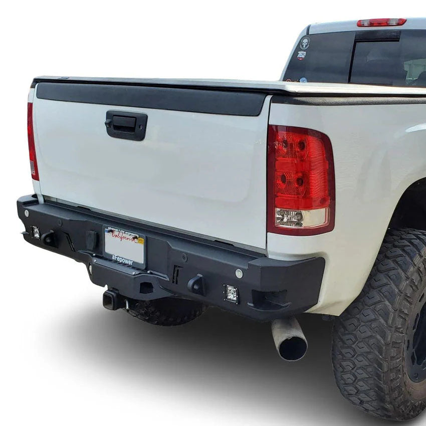 2011-2014 GMC/CHEVY 2500/3500 OCTANE REAR BUMPER Front View