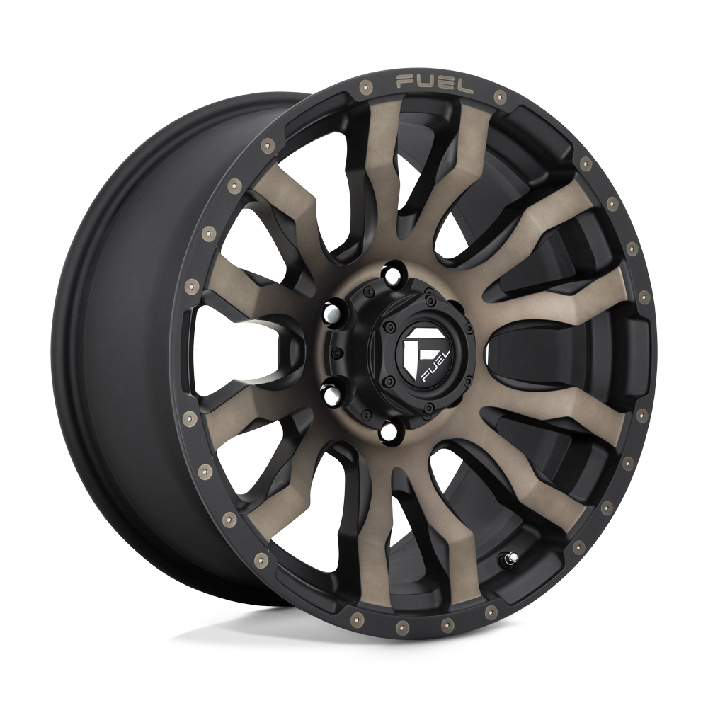 Fuel Wheels | BLITZ Front View Bronze