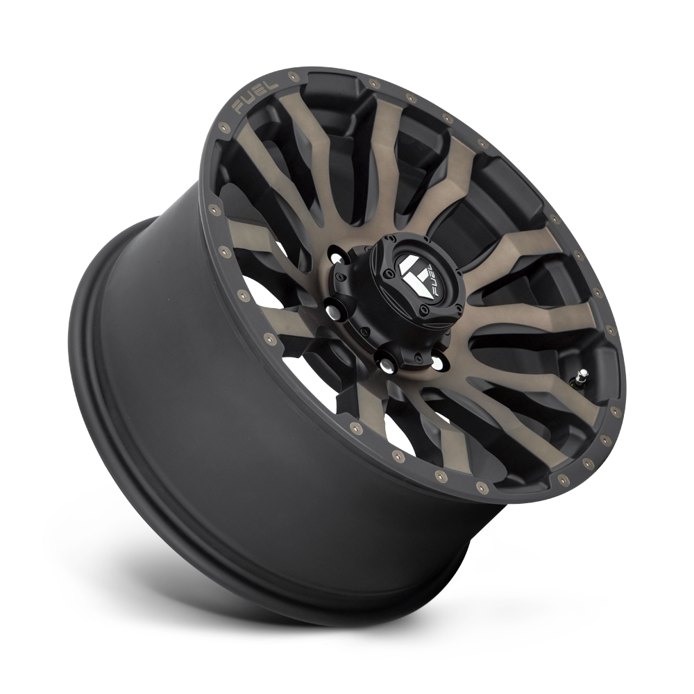 Fuel Wheels | BLITZ Front View Bronze