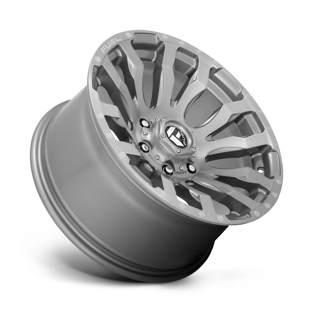 Fuel Wheels | BLITZ Front View Grey
