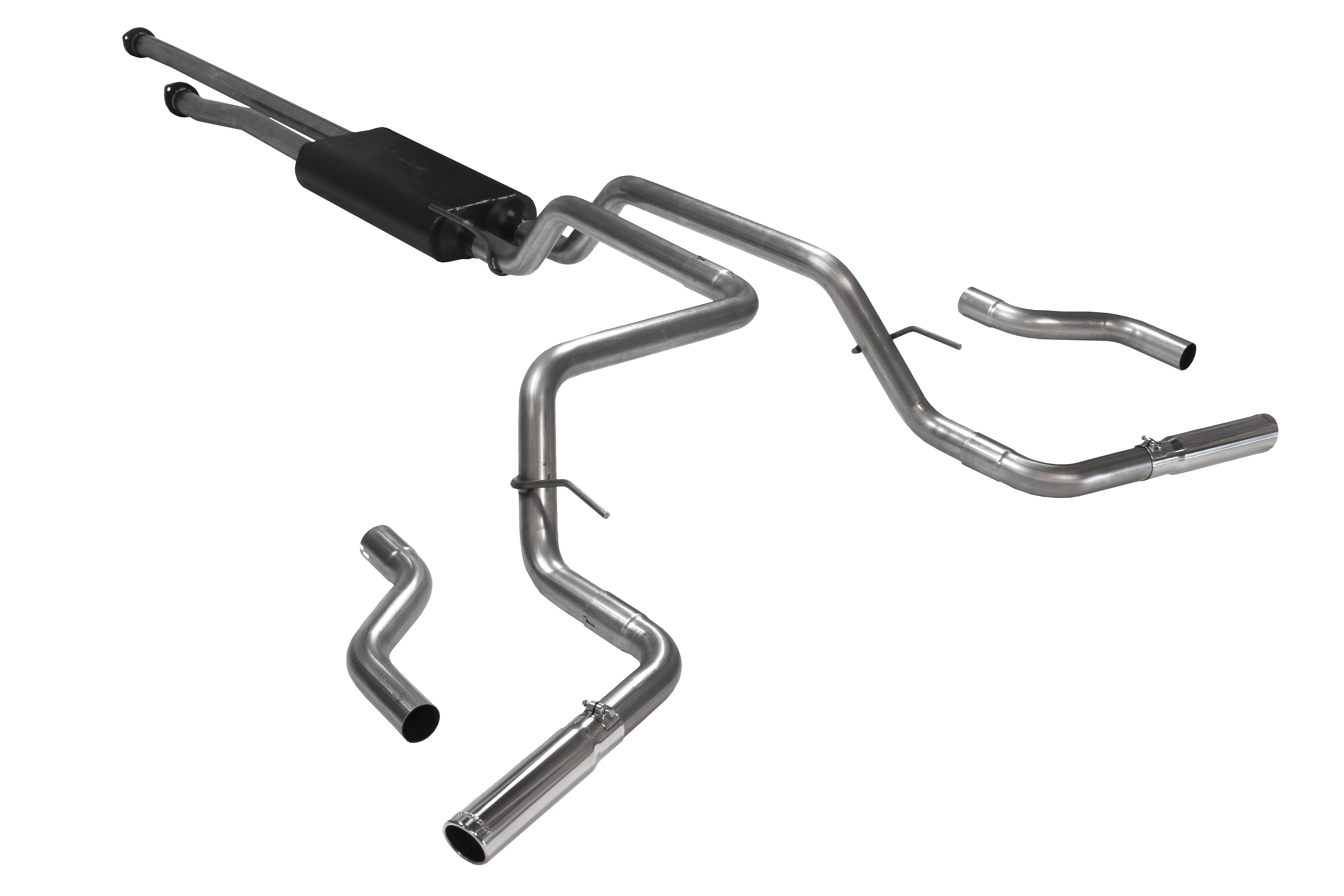 Flowmaster Force II Cat-back Exhaust System Front View