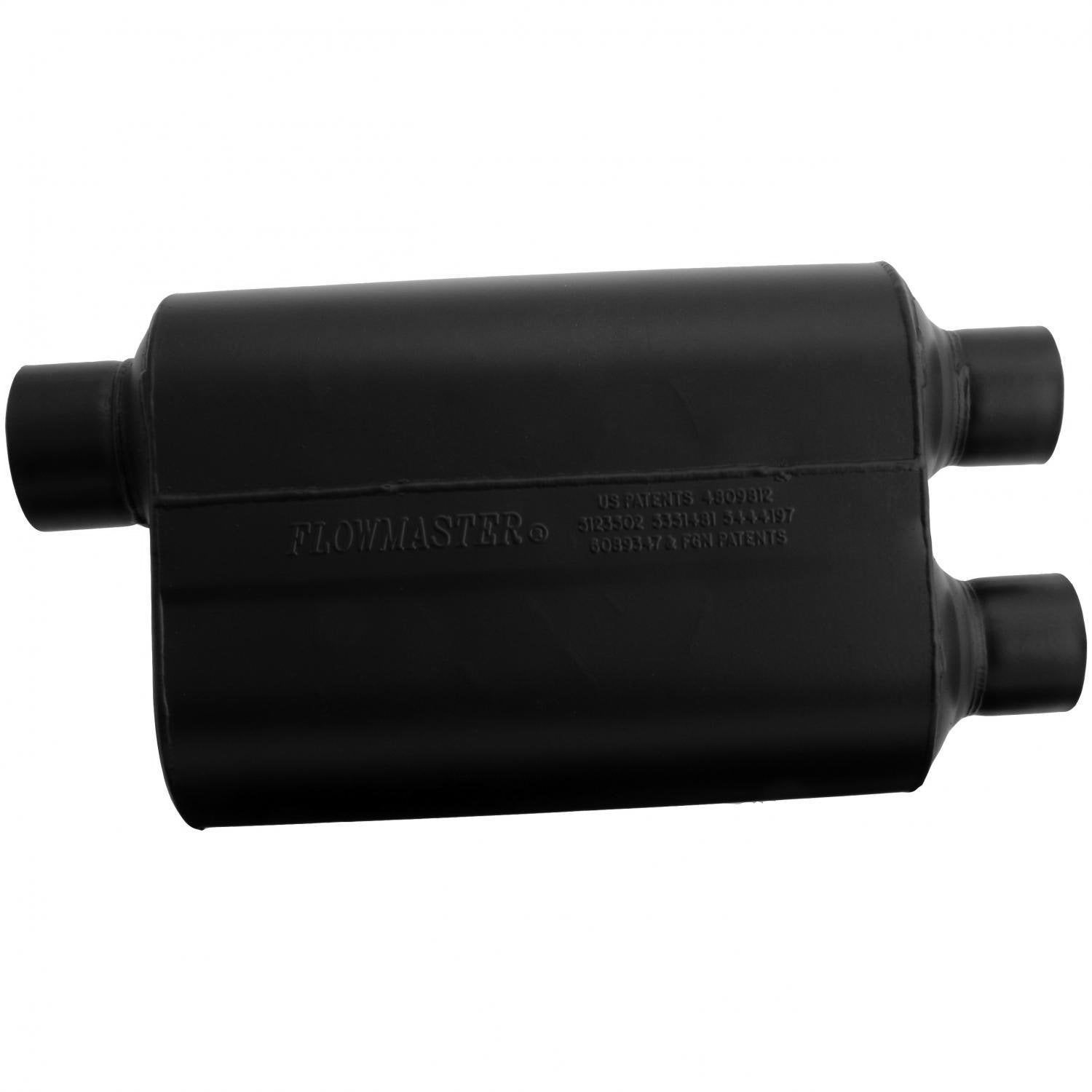 Flowmaster Super 40 Series Chambered Muffler Front View